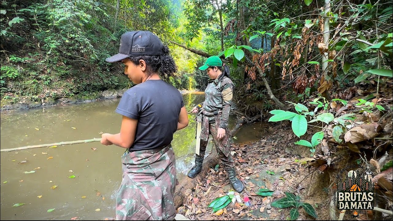 ACAMPAMENTO diferente, Pegamos muito PEIXE