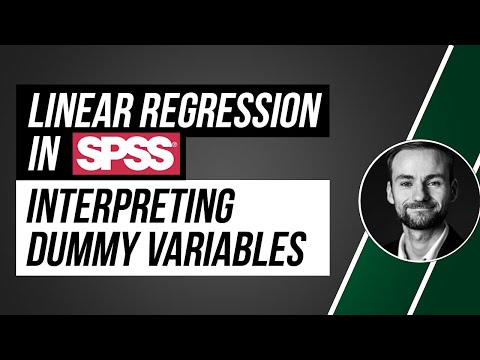 Linear Regression with dummy variables in SPSS