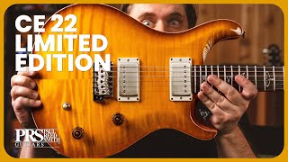 Video thumbnail for Paul Reed Smith CE 22 Limited Edition Electric Guitar (2025) - McCarty Sunburst by Tarpley Music