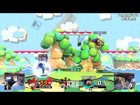 SaH #8 [Losers Finals] - Socially | OwlBBs (Banjo) vs Teca (Steve) - Ultimate Singles