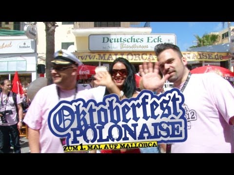 Mallorca 2012 - Oktoberfest Polonaise 2012 Ankündigung