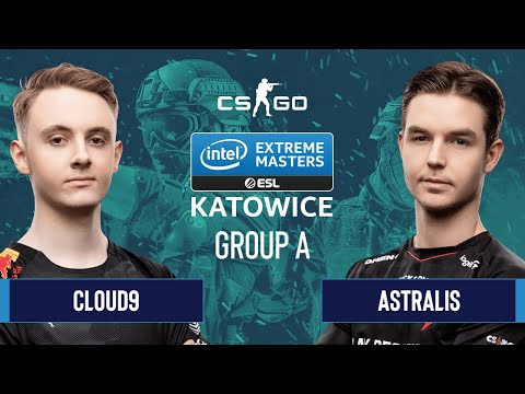 CS:GO - Astralis vs. Cloud9 [Train] Map 2 - Group A - IEM Katowice 2020