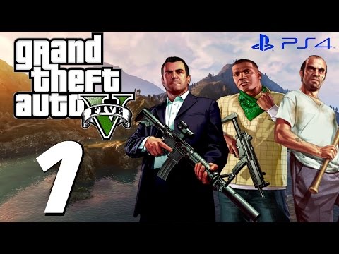 Grand Theft Auto V PS4 - Walkthrough Part 1 - Prologue