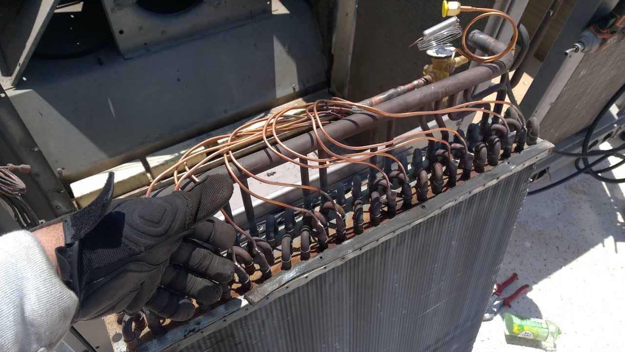 Carrier RTU fixed metering device to TXV conversion