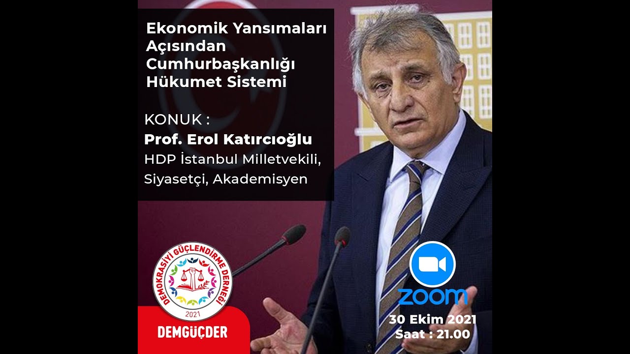 HDP Milletvekili Prof. Dr. Erol Katırcıoğlu