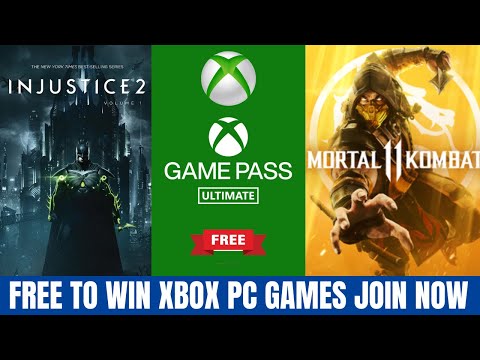 Mortal Kombat 11 &  Injustice 2 Free Games Win | How to Get Xbox Game Pass Ultimate (01 Month)