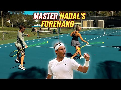 How To Hit The ATP Tennis Forehand Like Rafael Nadal | The Best Drills To Perfect Tennis Forehand