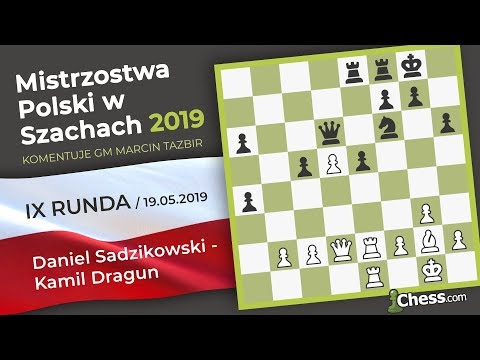 Mistrzostwa Polski 2019 - runda 9 (analiza partii)
