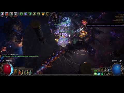 [PoE 3.19] Map Polaric Void Carrion Golem+Raise Zombie [ Upgrade 2 ] + 100 mln dps