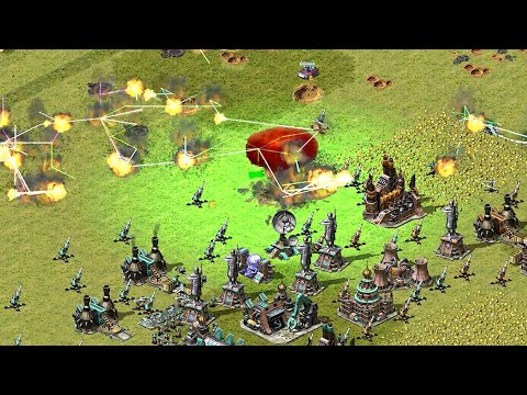 If Prism Tank's laser can provide infinite refraction-Red Alert2