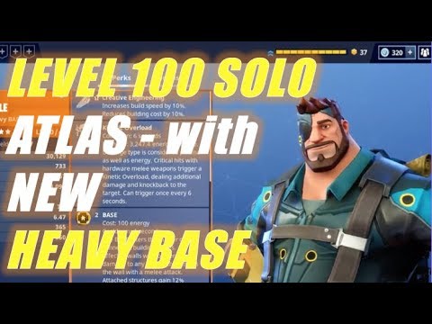 Level 100 Atlas Solo with NEW HEAVYBASE Video