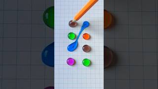 Connect the corresponding pairs 123 #shorts #art #colors #funny#mixing  #satisfying #trending #viral