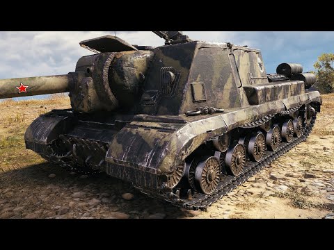 ISU-152K VS TIER 10 - World of Tanks