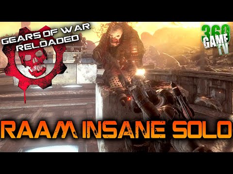 Gears of War Reloaded - Beat RAAM on Insane Difficulty SOLO Guide - Easy Way Solution / Tutorial