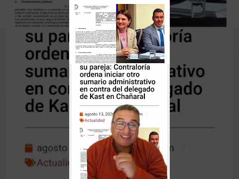 Contraloría ordena iniciar otro sumario administrativo en contra del delegado de Kast en Chañaral