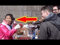 White Guys Bargain in Perfect Mandarin at Chinese Market, Amaze Vendors