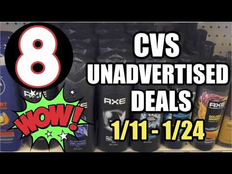 CVS UNADVERTISED DEALS (1/11 - 1/24)