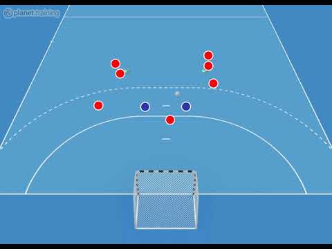 Handball Drill: Passing & Crossing | planet.training