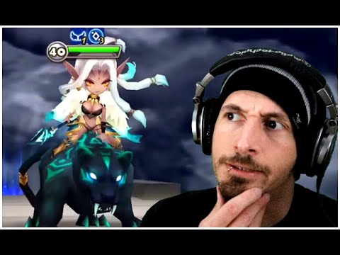 Casual NARSHA post-buff test (Summoners War)