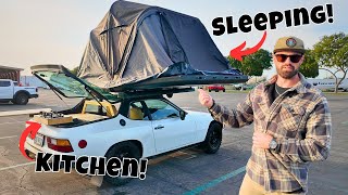 Watch This Vintage Porsche Get an INSANE Camping Upgrade!