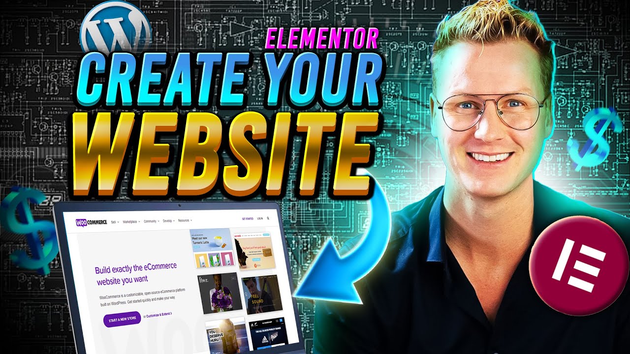 How To Create A Wordpress Website In 2024 | Elementor Flexbox Container Tutorial
