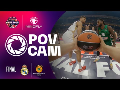 Watch What Referees See | Experience the Championship Game Real-Panathinaikos from Inside the Court