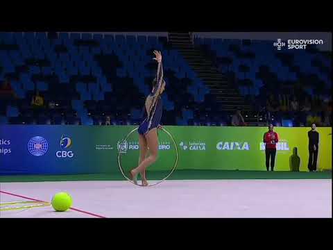 Emilia HEICHEL (POL) - 26.250 --*Qualification*Hoop(Arco/Aro) -World Championship Rio 2025