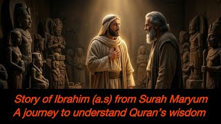 Hazarat Ibrahim (a.s) story #surahmaryam #islamicreminder #quranexplanation #prophetstories #quran 