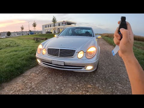 2003 Mercedes-Benz E500 4Matic (306PS) POV Drive on German Autobahn | *HIGHSPEED*