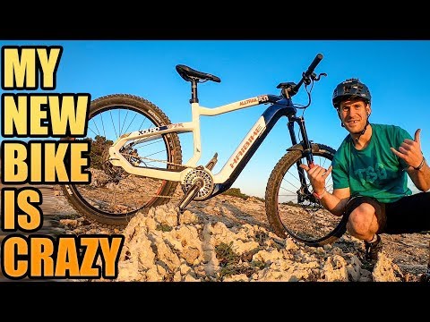 MY NEW BIKE IS CRAZY - HAIBIKE FLYON