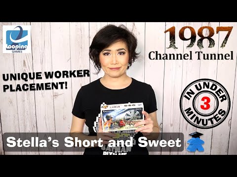 1987 Channel Tunnel Board Game - Stella's Short and Sweet