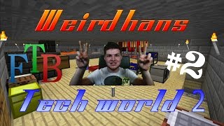 preview picture of video 'FTB Tech World 2 - Episode 2 - Fighting off the zombie invasion - Let's Play Minecraft'
