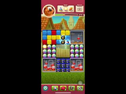 Toon Blast Level 2578 NO BOOSTERS - **Newest** 🐻⚔️🏆.