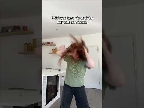 POV YOU HAVE PIN STRAIGHT HAIR WITH NO VOLUME