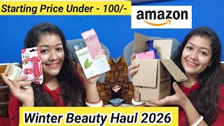 Amazon Winter Beauty Haul 2026 | Makeup and Skin care| Krrish Sarkar