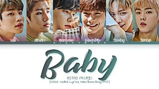 Download lagu ASTRO (아스트로) - 'Baby' Lyrics [Color Coded Lyrics Han/Rom/Eng/가사] mp3