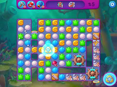 Fishdom Very Hard level 7111 no boosters フィッシュダム ベリーハード [Friend's]