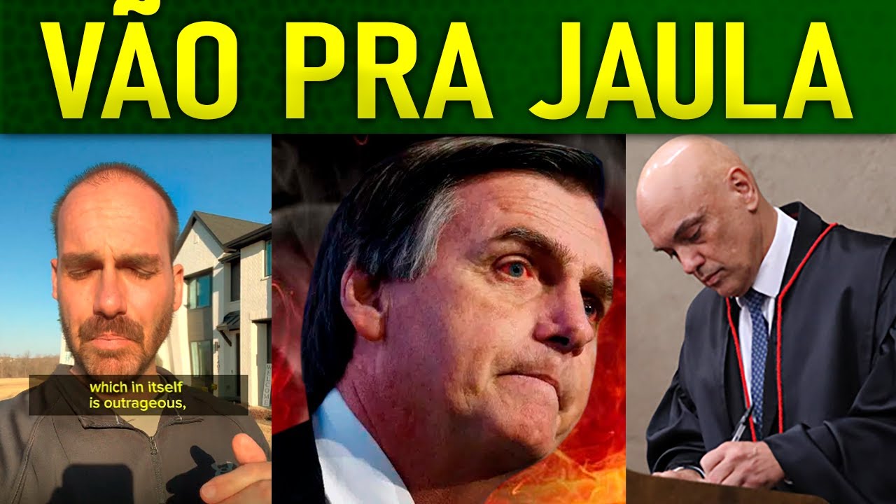 URGENTE! Pedida a PRlSÃO de Eduardo Bolsonaro e ele anuncia FUGA DO BRASIL!!! O cerco FECHOU DE VEZ!