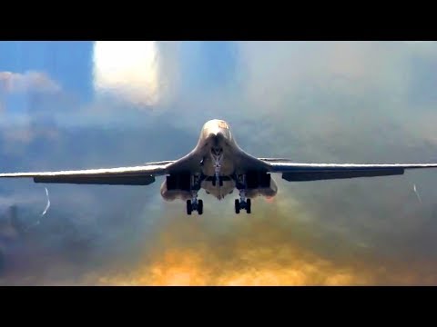 B-1 Bomber In Action – Stunning Beautiful Footages