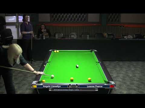 2019 Ladies National Singles - Angela Llewellyn v Lianne Pearce