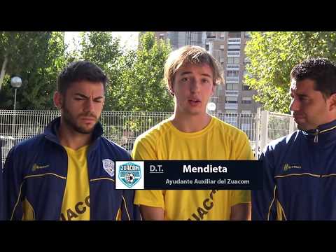 Rueda de prensa cuerpo técnico del Zuacom vs AD Sporting San Fernando de Henares