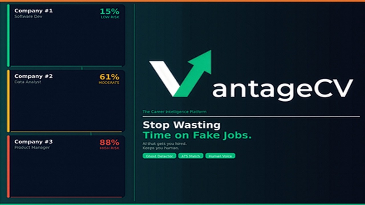VantageCV Chrome Extension — Detect Ghost Jobs Before You Apply