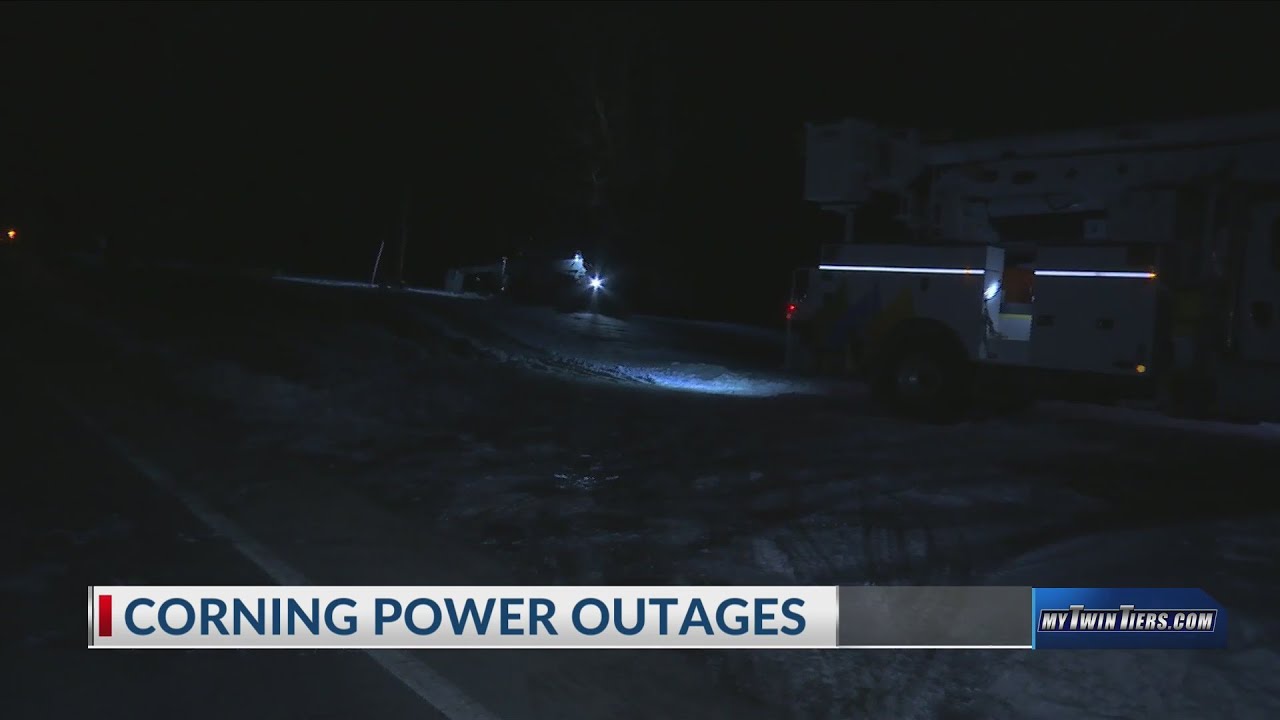 Corning Power Outages