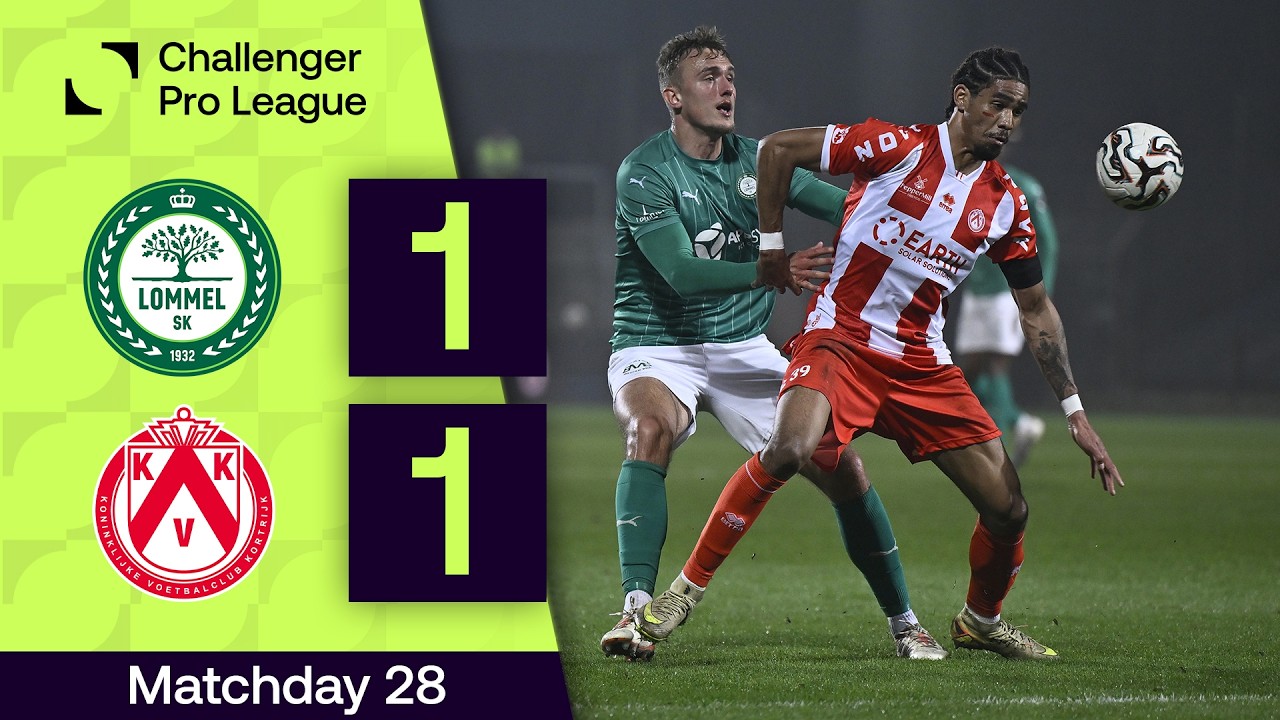Lommel SK vs KV Kortrijk Highlights