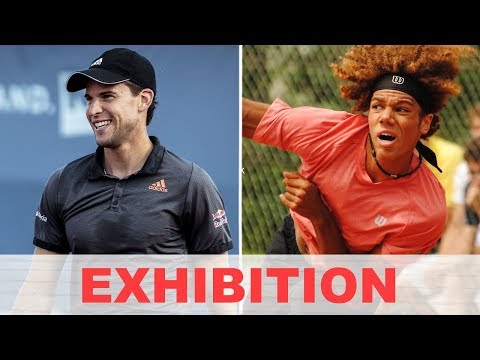 Dominic Thiem vs Lenny Hampel EXHIBITION 2020