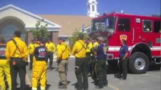 preview picture of video 'Herriman Fire 2012'