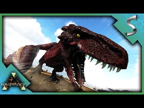 BRUTE WYVERN TAMING! A LAND BASED WYVERN THAT CAN THROW BOULDERS! - Ark: RAGNAROK [DLC Gameplay E92]