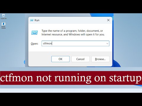 ctfmon not Running on Startup (Permanent Fix) Windows 11 & 10 | Windows Search bar not Working