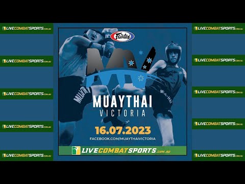 Muaythai Victoria - July 2023 - F18 - Jean-Luc Cincotta vs Beau Nicols