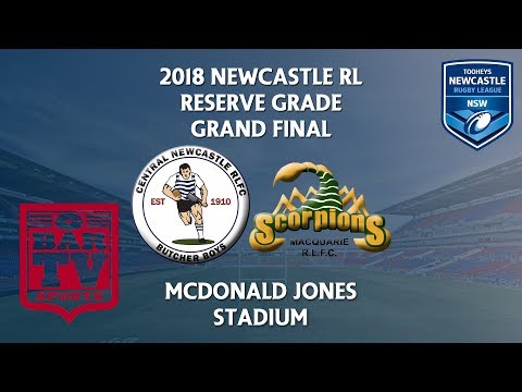 2018 Newcastle RL Reserve Grade - Grand Final - Central Newcastle v Macquarie